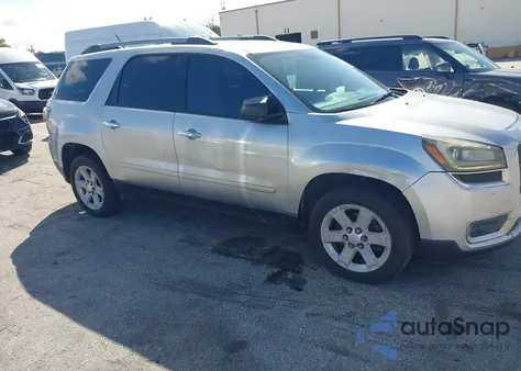 2015 GMC Acadia Sle-2 from USA, damaged, VIN 1GKKRPKDXFJ350105